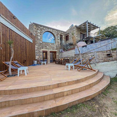 קיסאמוס Heated Private Ozone Salt Pool, Jacuzzi, Cinema, Ping Pong, Billiard, Ps5, Playground, Big Chess - Villa Rokka Luxe מראה חיצוני תמונה